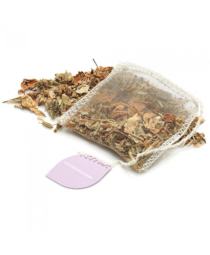 Bio Kamille (Chamomile Dream) Kräutertee-Mischung 40x genähte Seiden-Teebeuteln