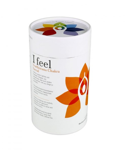 "bebetter Yoga Tee - I feel - Svadhistana Chakra Sacral 15 Beutel"