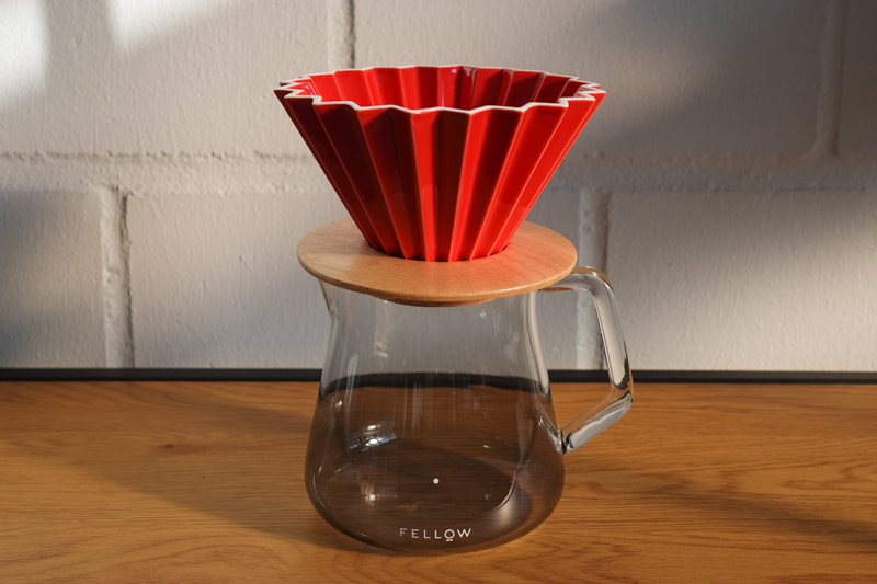 Dripper / Filterhalter rot – Bild 2