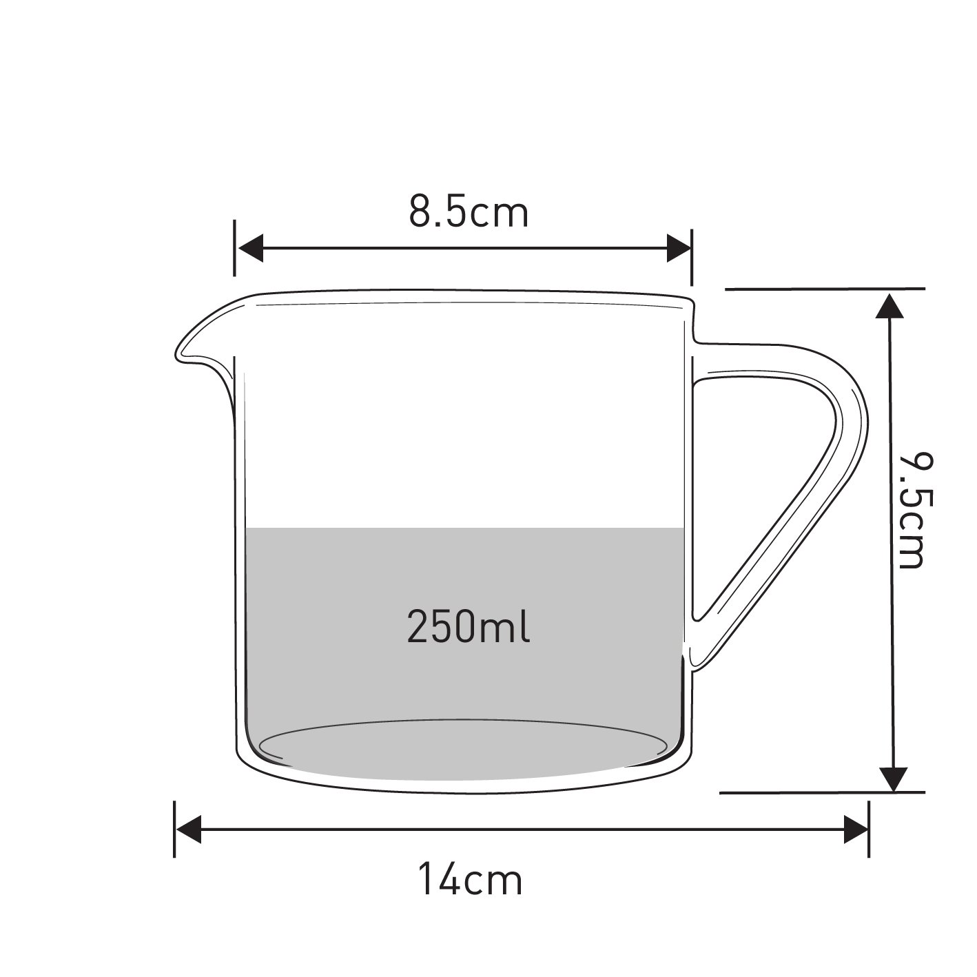 Loveramics - Brewers Glass Jug - 500ml – Bild 5